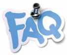 The letters FAQ cut out of paper and tacked to a surface The letters FAQ cut out of paper and tacked to a surface